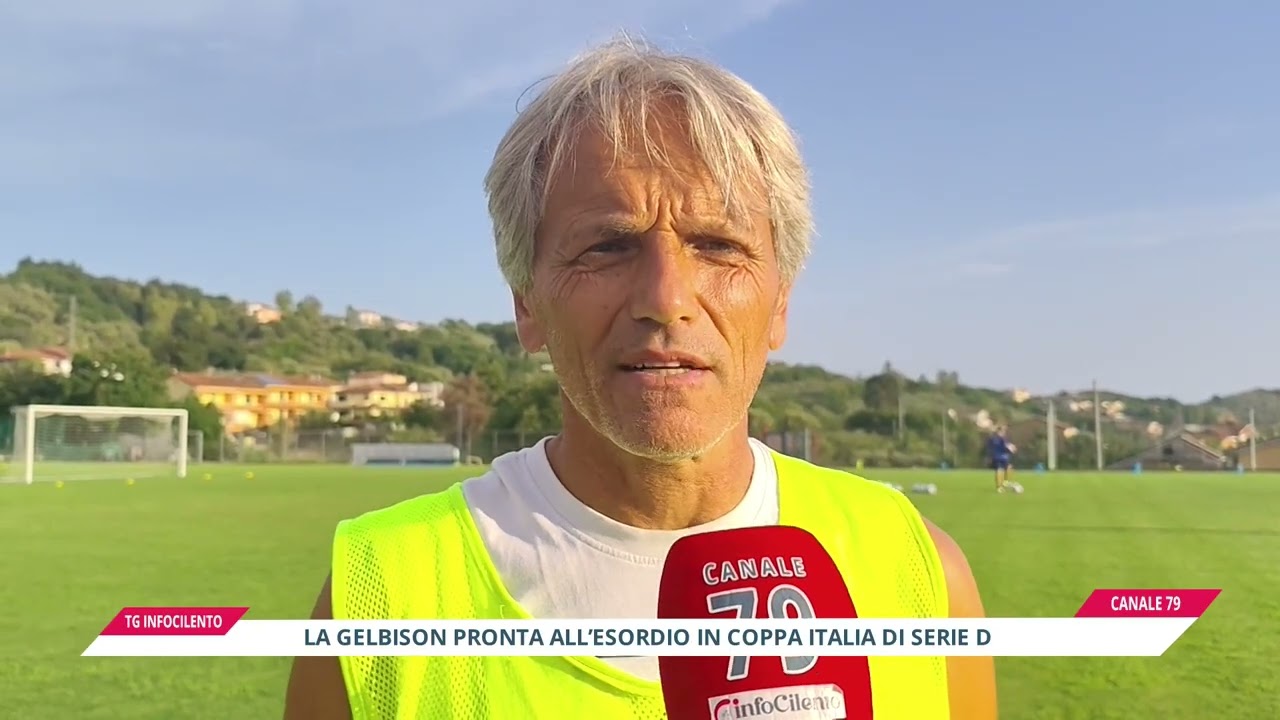 Sport: la Gelbison pronta all'esordio in Coppa Italia di serie D, parla Mister Agovino