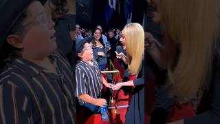 This little boy bursts into tears after Adele sings to him!