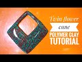 Polymer Clay Intermediate Cane Tutorial _ 폴리머클레이 중급자 강좌 목걸이 만들기 .