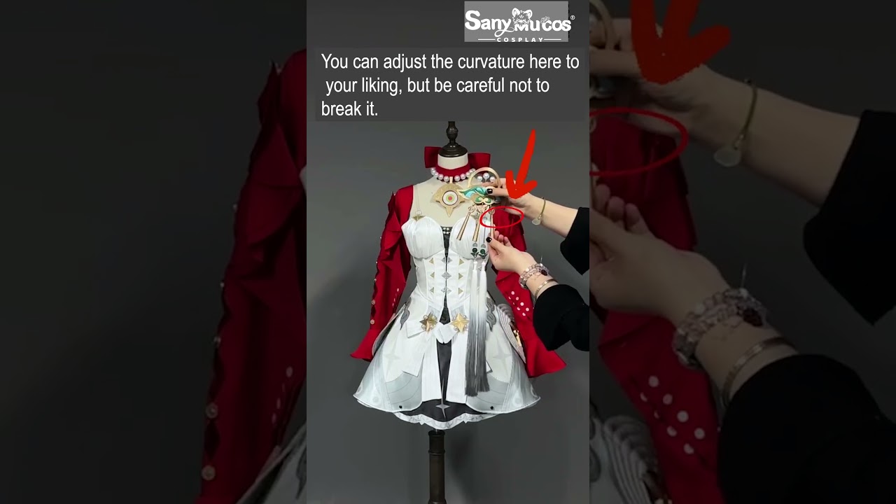 👩‍🏫🙌 Dressing Tutorial —— Zenless Zone Zero Cosplay Astra Yao Cosplay Costume Premium Edition