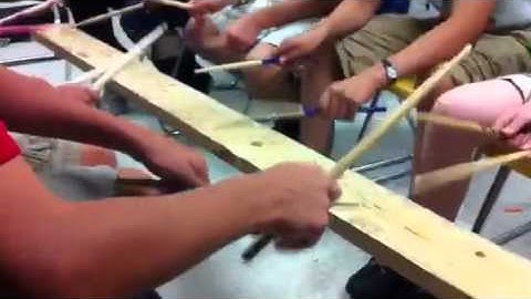 Triplet grids with five stroke rolls