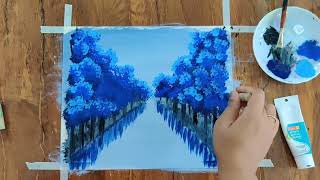 painting landscape tutorial beginners easy oil intoxicating acrylic wet paints
