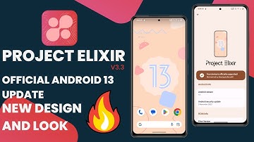 Project Elixir OFFICIAL | Android 13 For Mi 11x Poco F3 Redmi K40 👍