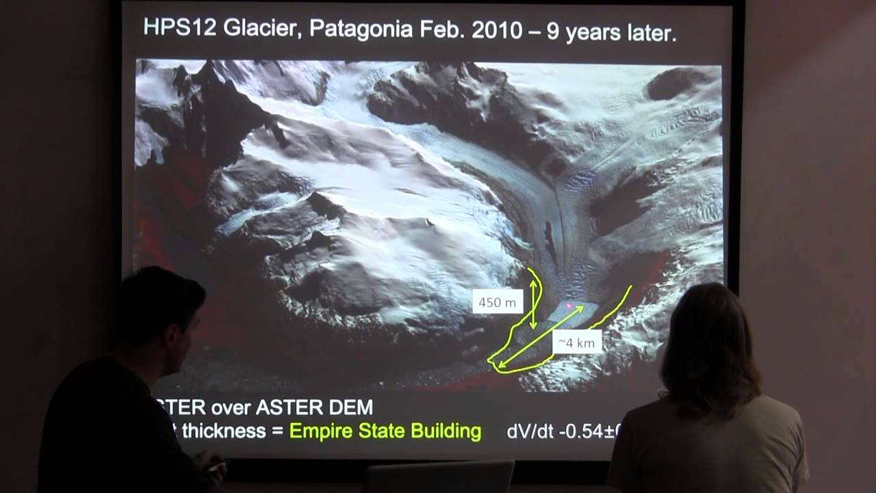 Watching glaciers change from space - Links to pioneering Cornell glaciologist Ralph Stockman Tarr