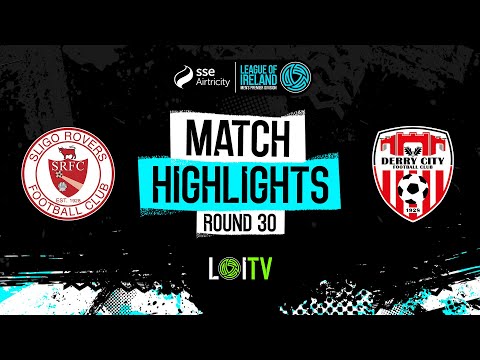 Sligo Rovers Derry City Goals And Highlights