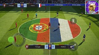 Total Football 2026 Global ▪︎ Update 2.9.110 ▪︎ World Cup FINAL Portugal vs France Gameplay screenshot 3