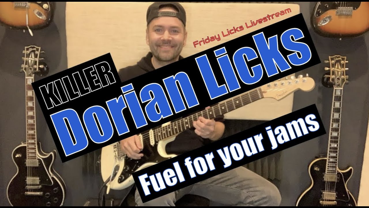 Killer Dorian Blues Licks | Guitar Lesson