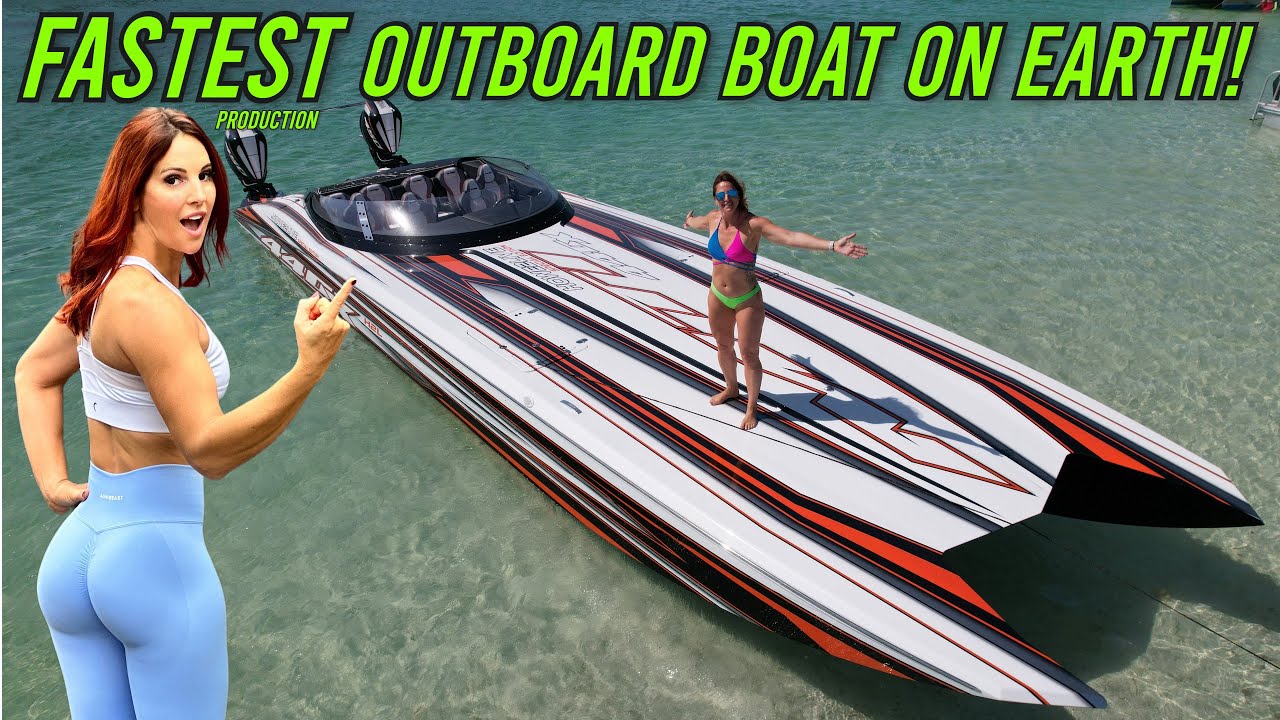 Fastest Outboard Boat On Earth Top Speed Revealed 2023 MTI 440X Howe2Live Review Ep 2