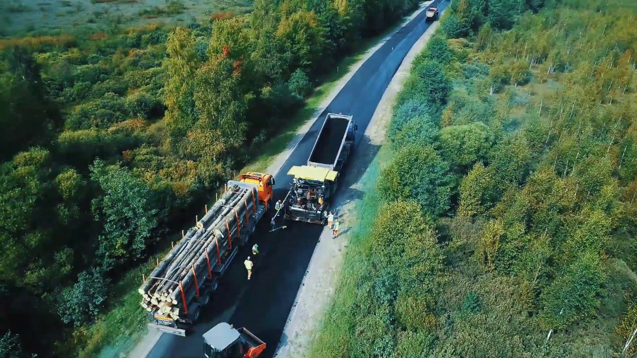 Ремонт дороги \"Москва - Егорьевск - Тума - Касимов\" - YouTube