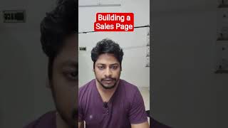 Building a #sales page, #ads #ai #leads #website #landingpage #clickfunnels #systemeio #shortvid
