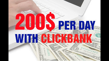 How To Make 200$ PER DAY with ClickBank Without A Website