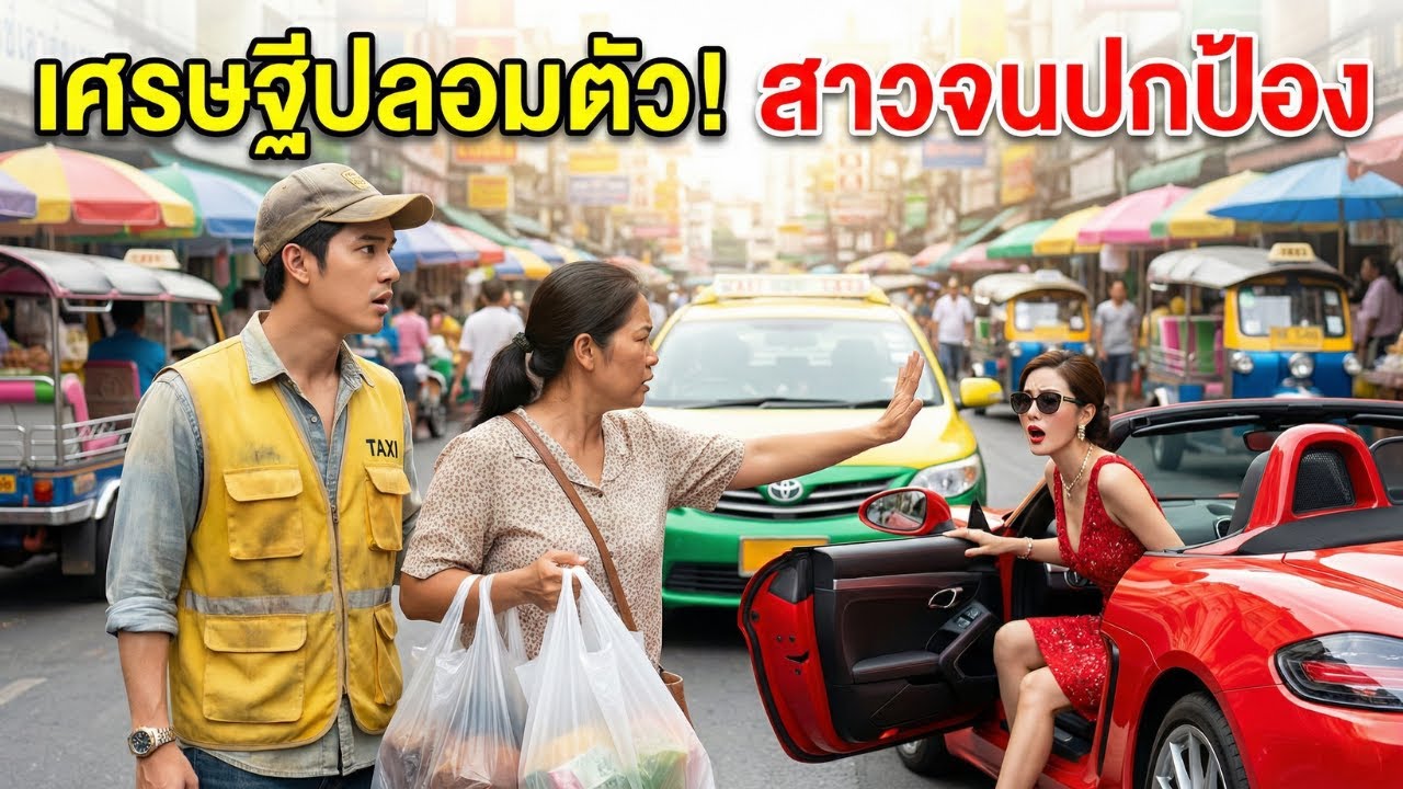 เศรษฐีปลอมขับแท็กซี่ สาวจนปกป้องเขาจากคำดูถูก พอเปิดตัวจริง..คดีพลิกทั้งงาน!