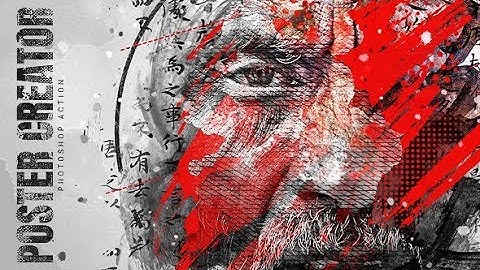 Poster Creator Photoshop Action