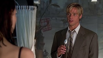 Brad Pitt Tries Peanut Butter for the First Time 🥜 | Meet Joe Black (1998)
