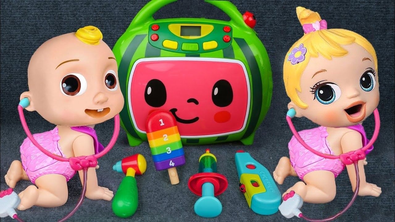 22 Minutes Satisfying Unboxing Pinkfong Doctor Toys, Ambulance Playset ASMR | Bunny Unboxing