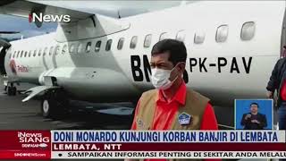 Kepala BNPB Doni Monardo Tinjau Lembata NTT - iNews Siang 06/04