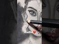 Shree Radhe☺️😍#art #trending #drawing #youtubeshorts #viral #radhe #shorts