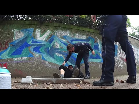 Video: Wie Man Graffiti An Die Wand Schickt