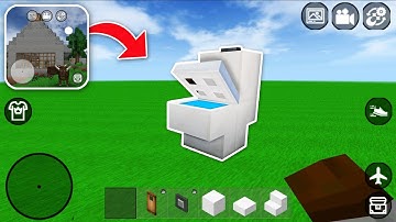 How to Make WORKING TOILET in MINI BLOCK CRAFT 3D
