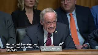 Senator Carper Emphasizes the Importance of Properly Funding the Department of Homeland Security