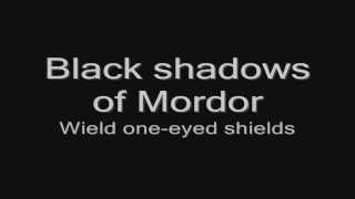 Sabaton - Shadows (lyrics) HD