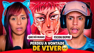 ANIRAP - Desabafo Itadori Yuji | Desconstrução do Herói | Ft. Gabriza e Daarui | [React em Casal] 🔥