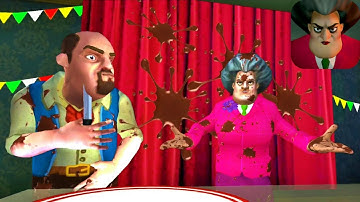 NEW UPDATE Scary Teacher 3D - POP-TART Level Complete CHAPTER 4 Party Never Ends (iOS/Android) FHD