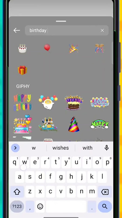 Secret Happy Birthday Gif Instagram❤️ #instagram #gif #happybirthday #instagramstory #indian #india