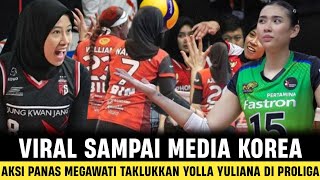 VOLI INDONESIA GEMPAR !! Momen Megawati Taklukkan Yolla Yuliana di Pembukaan Proliga 2024