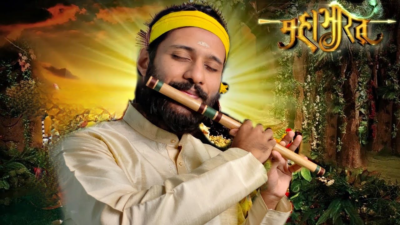 Mahabharat Krishna Flute Theme  Rahul Krishnan