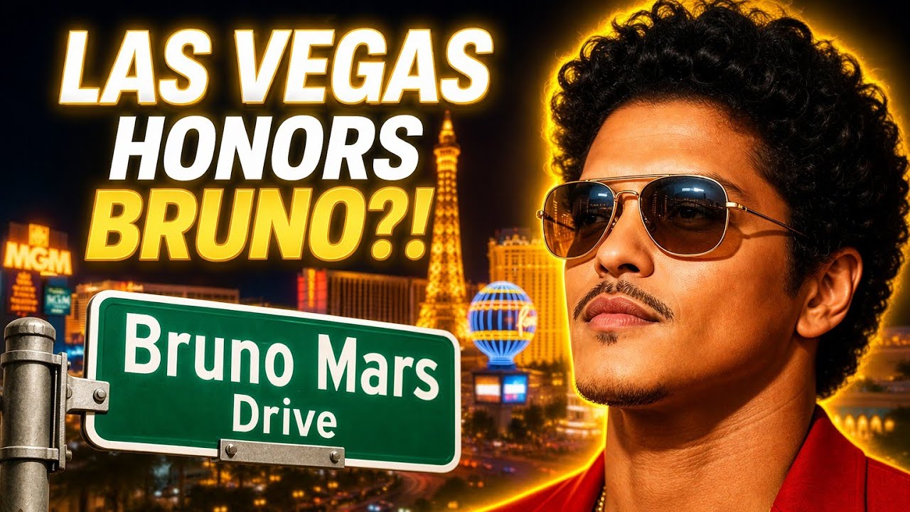 Bruno Mars Just Made Las Vegas History — They Renamed the Strip After Him