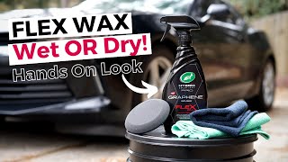 How to use wax using Flex Wax! Handson with Turtle Wax's new graphene infused spray wax pro line.