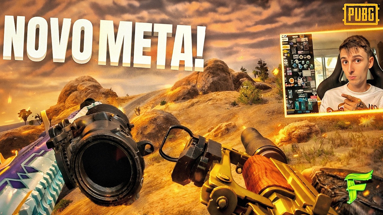 GROZA + DRAGUNOV É O NOVO META DE 2026 NO PUBG ?!