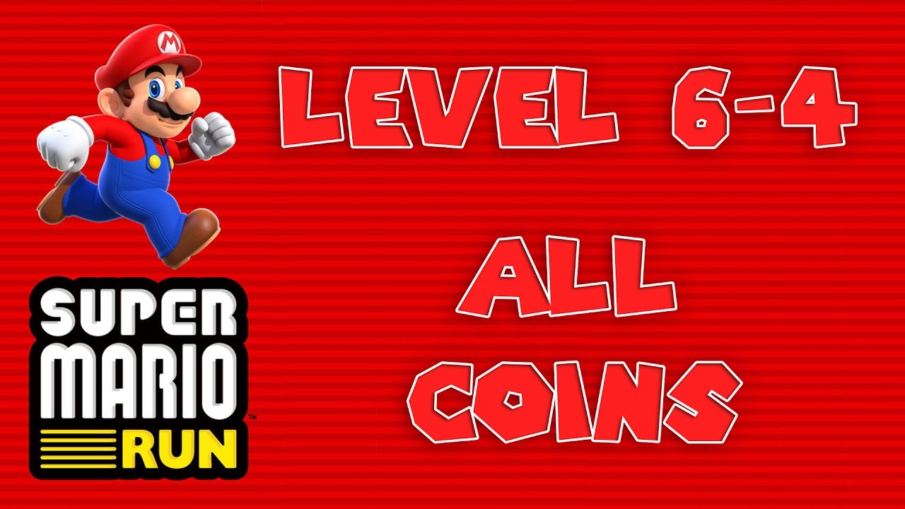 Super Mario Run - Level 6-4 - All Coins (Pink, Purple, Black)
