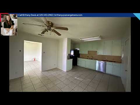 15 E 23rd St, San Angelo, TX home video tour