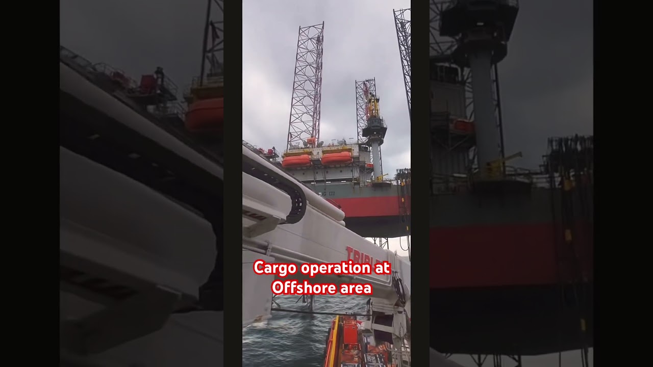 Cargo operation at Offshore area 