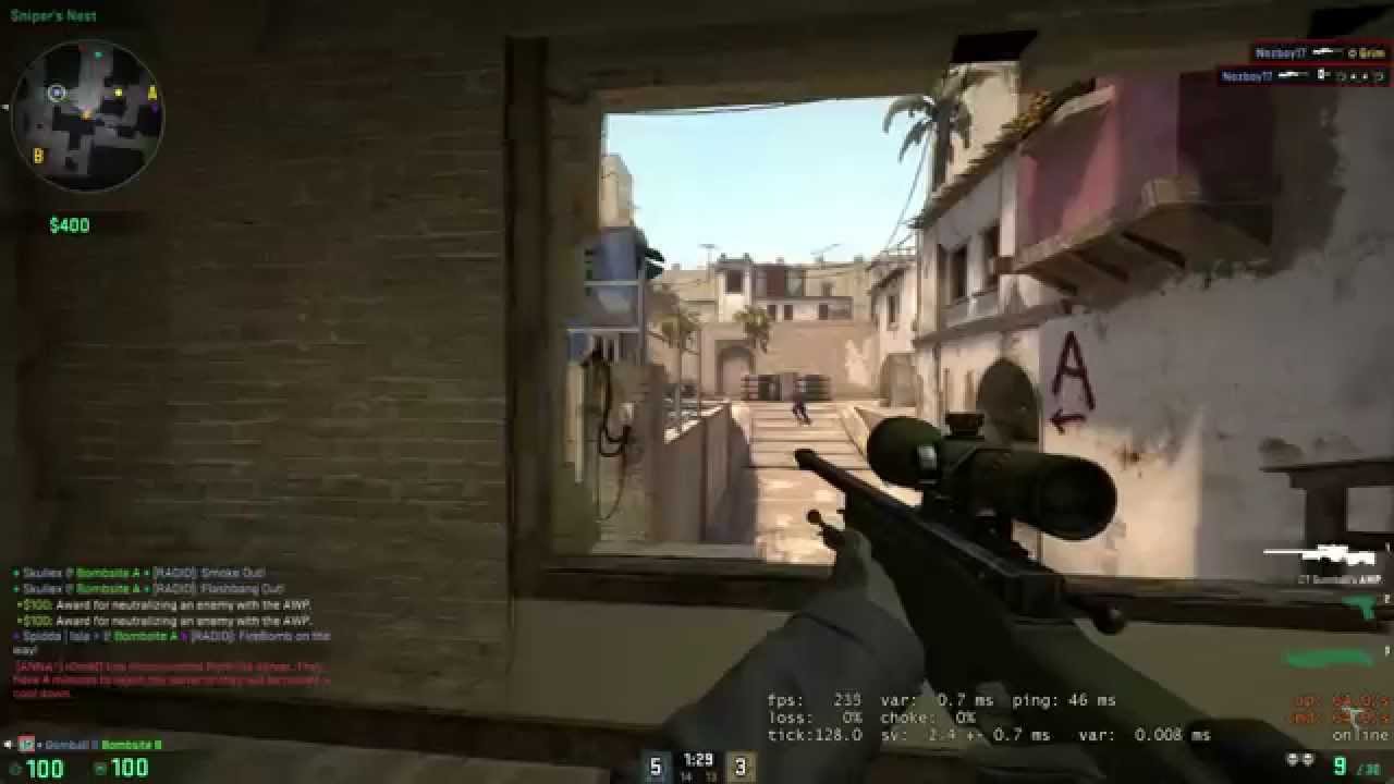 -CS:GO- Dank mid peek xD