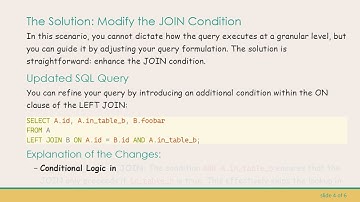 Optimize Your SQL Queries: JOIN Only When Boolean is True in PostgreSQL
