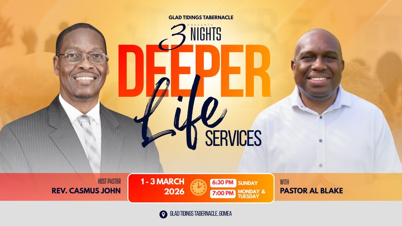 3 Nights of Deeper Life Service | March 1 2026