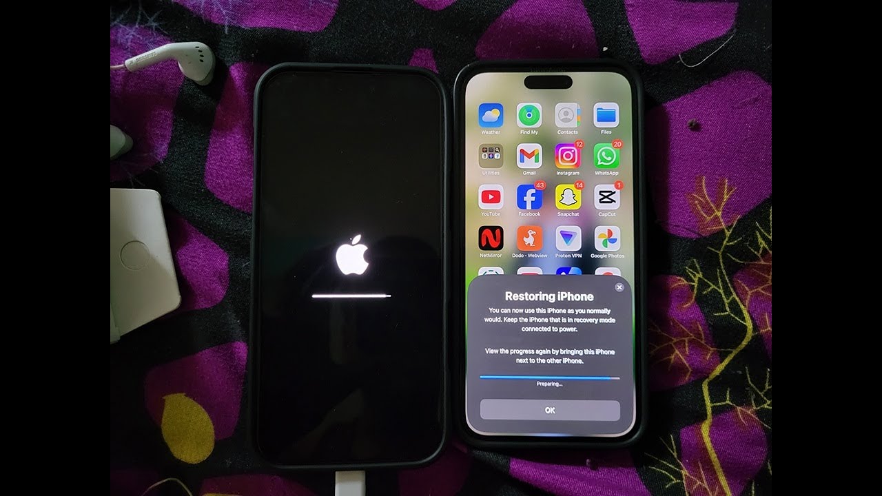 iPhone bootloop issue || support.apple.com/iphone/restore || IOS 26 Downgrade  || Dostified