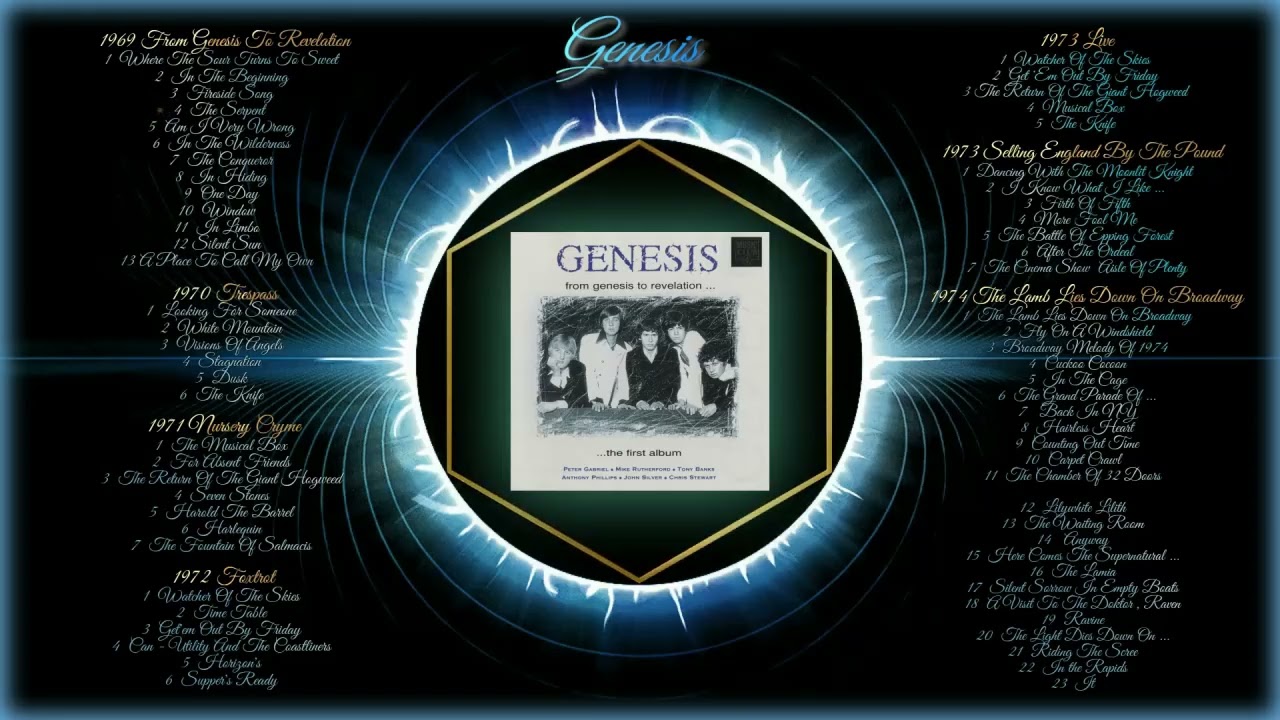 Genesis Album Collection - Volume 01 - 1969 - 1975 - YouTube