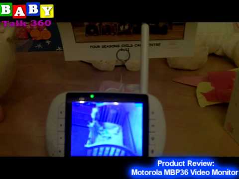 Vídeo: Motorola Audio & Video Baby Monitor - Revisão MBP36S