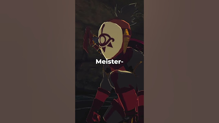Ich habe als Yiga Zelda BotW gespielt!