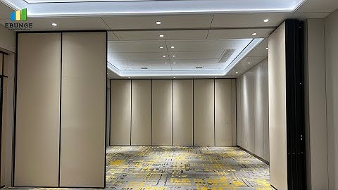 Ebunge Movable Partition Wall System | Flexible Space Division & Acoustic Solutions