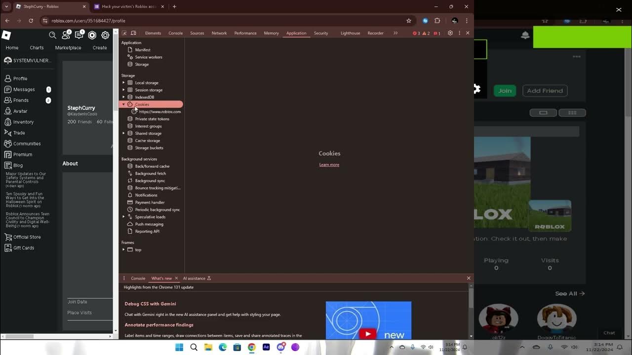 How to cookie log someone easily on roblox december 2024 still working