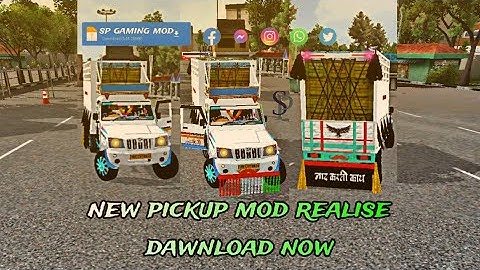 🔴bus simulator Indonesia pickup mod dawnload modified pickup mod realise Link in description 🟢