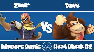 Heat Check @ UIC #2 - Zmir (Captain Falcon) Vs. Dave (Donkey Kong) - Winners Semis