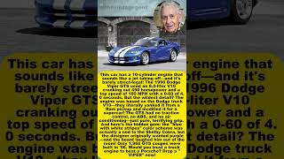 THE 1996 DODGE VIPER GTS: THE SNAKE THAT BIT PORSCHE!