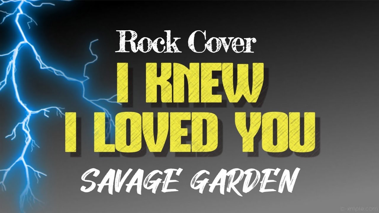 I Knew I Loved You - Savage Garden I Rock Cover | Rock Voltage 🔥⚡