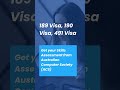 Complete your skills assessment from ACS and move to Australia through PR pathway. #fyp #australia
